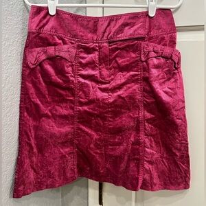 Nanette Lepore corduroy skirt